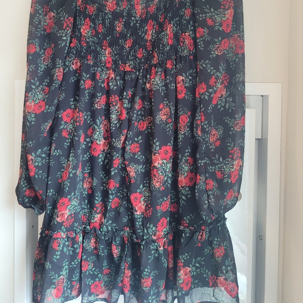 NWT Francescas Tammy Sweetheart Floral Dress Medium - Picture 4 of 9